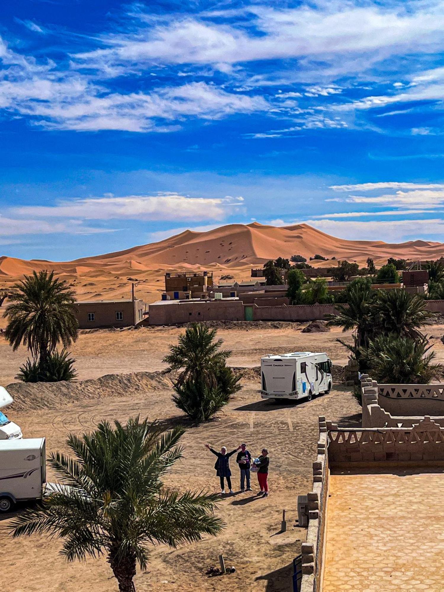 Auberge Les Roches Merzouga Exterior foto